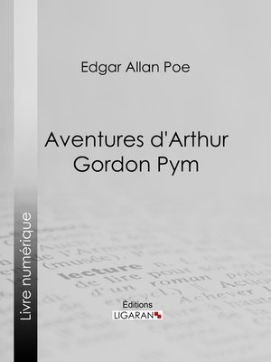 cover image of Aventures d'Arthur Gordon Pym